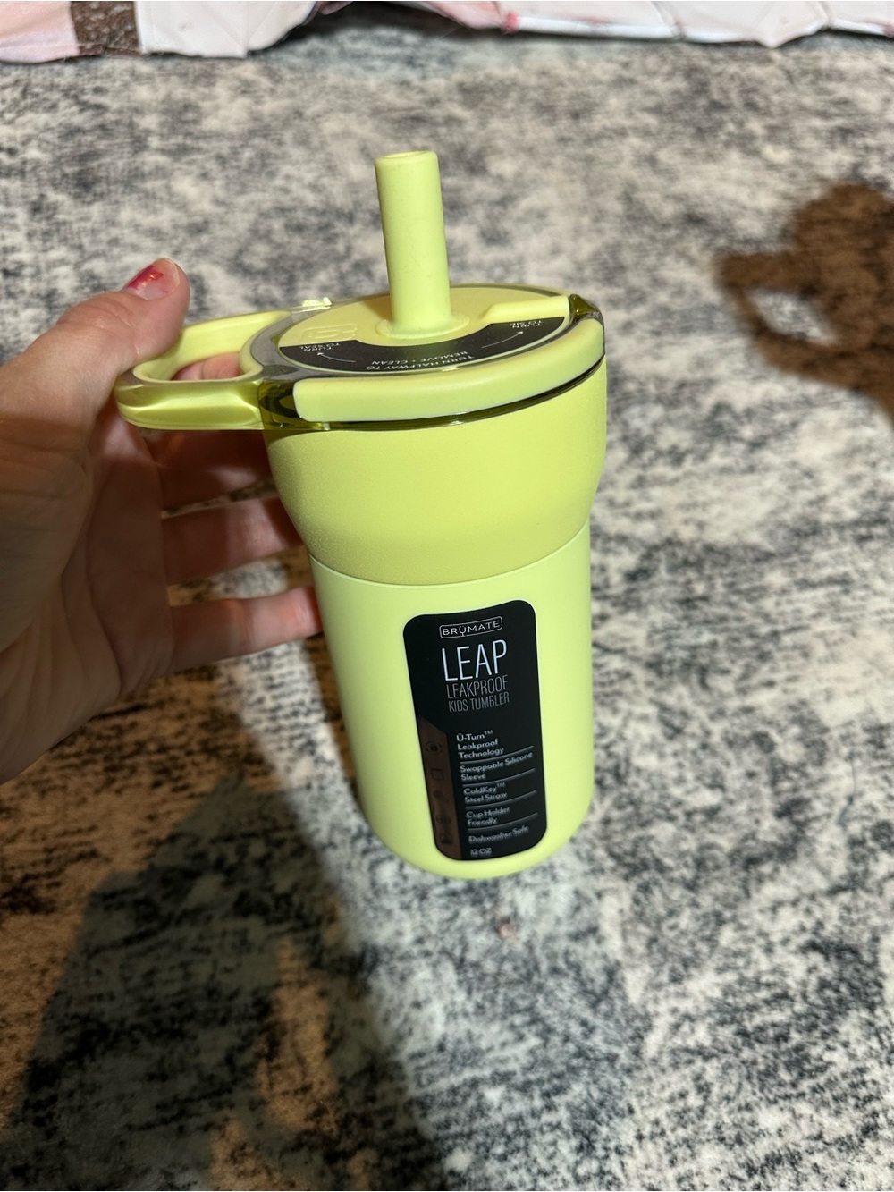 LEAF Leakproof Kids Tumbler - Lime Green